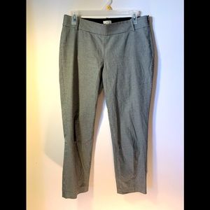 JCrew checkered pants .